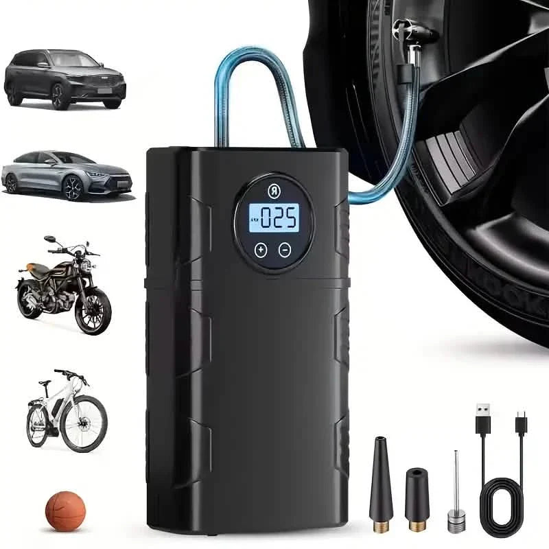 Cordless 120 PSI Air Compressor & Tire Inflator