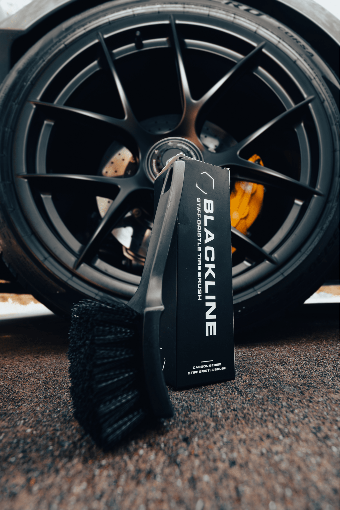 BLACKLINE® Stiff Bristle Brush