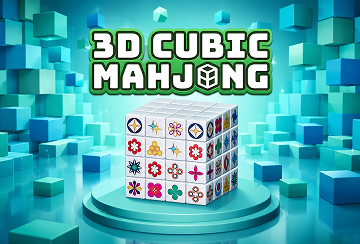 Mahjong 3D Cube