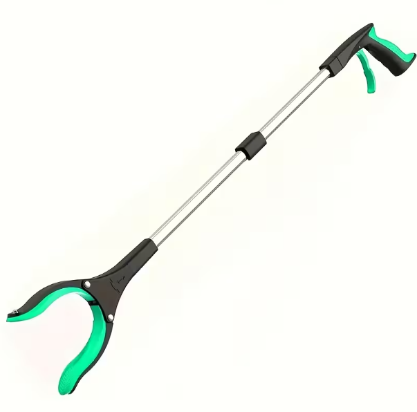 32" Heavy-Duty Steel Folding Trash Picker