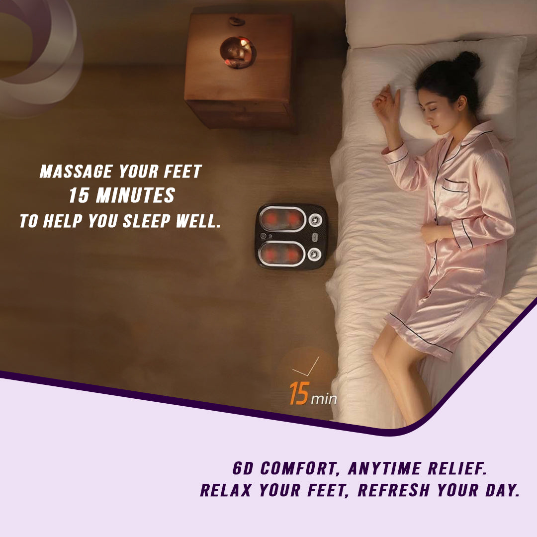 Deep Tissue Foot Massager with Heat