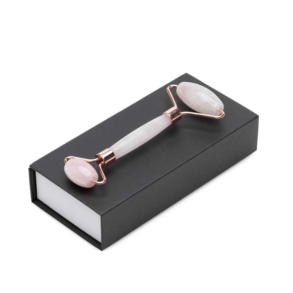 Rose Quartz Dual-Sided Facial Roller