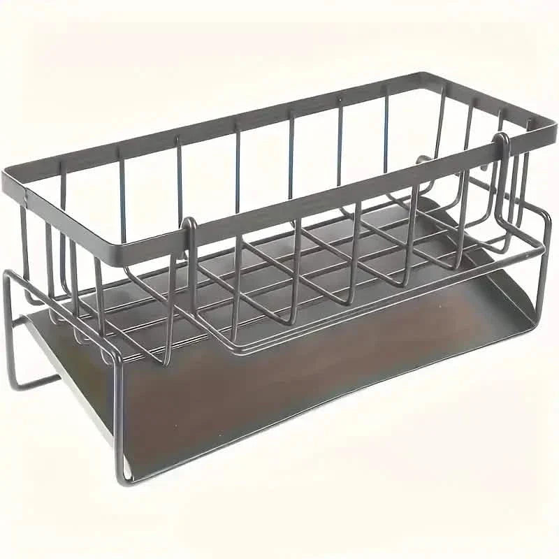 Multi-Functional Household Sink Organizer with Drain Basket