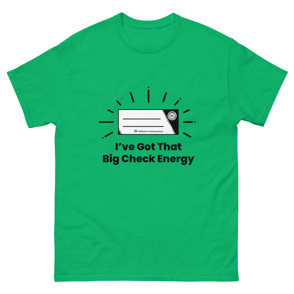 Big Check Energy Classic Tee (Unisex)